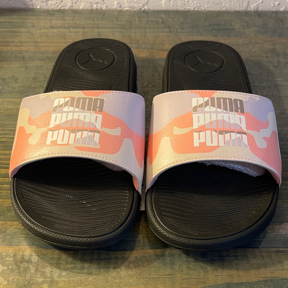 Puma Camo Slide Sandals